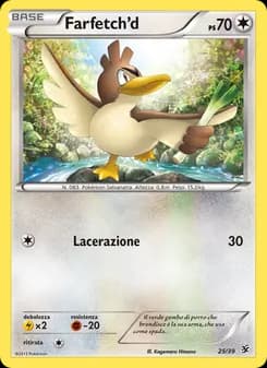 Farfetch'd card in Italian
