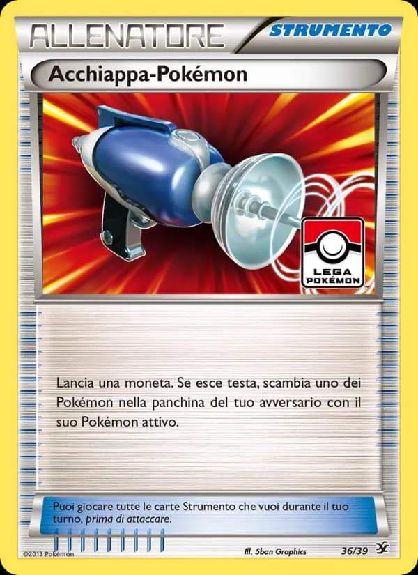 Acchiappa-Pokémon card in Italian
