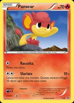 Pansear card in Italian