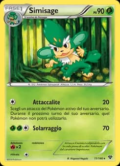Simisage card in Italian