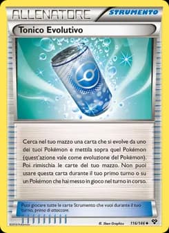 Tonico Evolutivo card in Italian