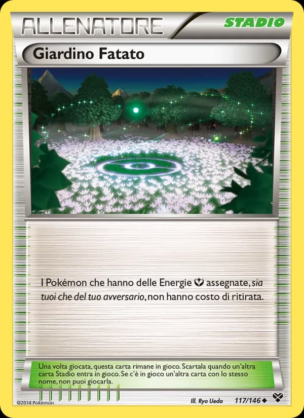 Giardino Fatato card in Italian