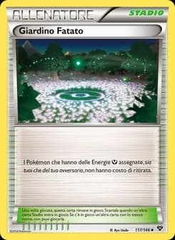 Giardino Fatato card in Italian