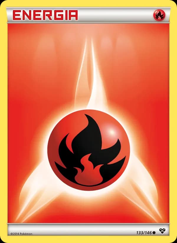 Energia Fuoco card in Italian