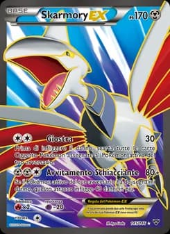 Skarmory EX card in Italian