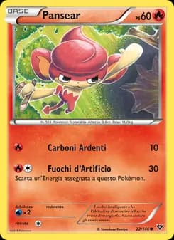Pansear card in Italian