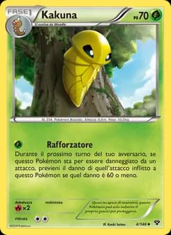 Kakuna card in Italian