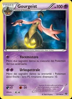 Gourgeist card in Italian