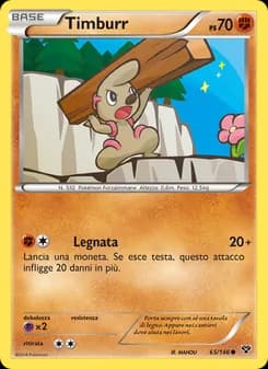 Timburr card in Italian