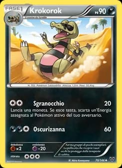 Krokorok card in Italian