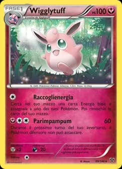 Wigglytuff card in Italian