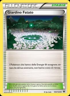 Giardino Fatato card in Italian