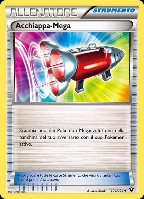 Acchiappa-Mega card in Italian