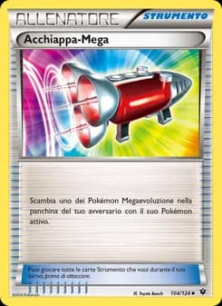 Acchiappa-Mega card in Italian