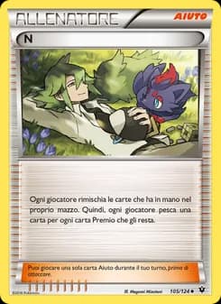 N card in Italian