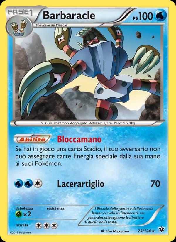 Barbaracle card in Italian