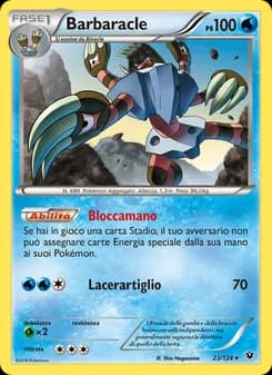 Barbaracle card in Italian