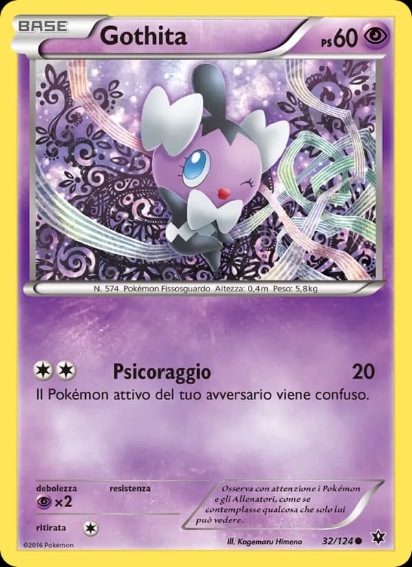 Gothita card in Italian