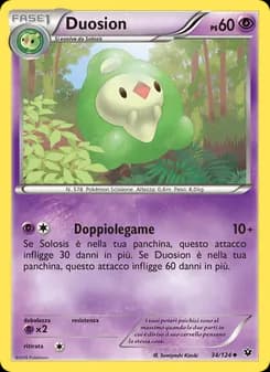 Duosion card in Italian