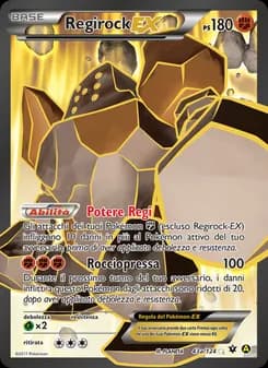 Regirock EX card in Italian