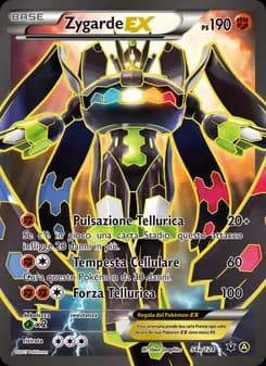 Zygarde-GX card in Italian