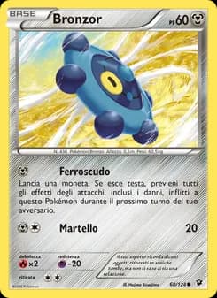 Bronzor card in Italian