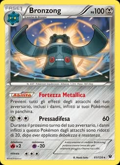 Bronzong card in Italian