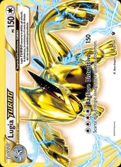 Lugia TURBO card in Italian