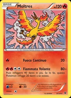 Moltres card in Italian