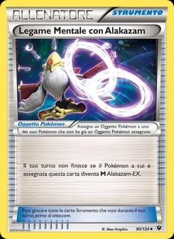 Legame Mentale con Alakazam card in Italian