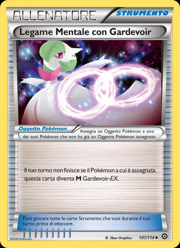 Legame Mentale con Gardevoir card in Italian