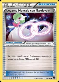 Legame Mentale con Gardevoir card in Italian