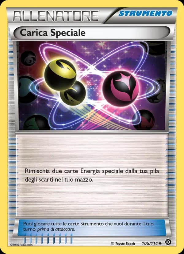 Carica Speciale card in Italian