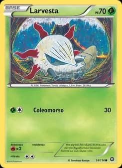 Larvesta card in Italian