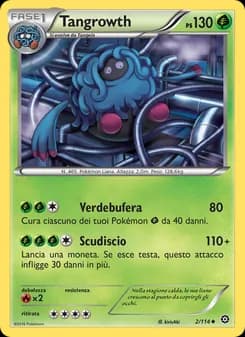 Tangrowth card in Italian