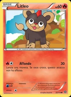Litleo card in Italian