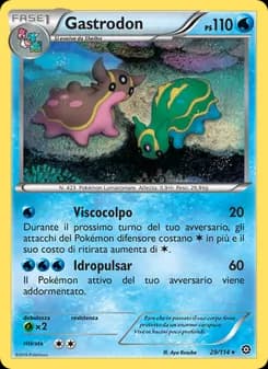 Gastrodon card in Italian