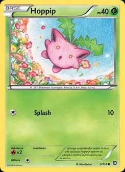 Hoppip card in Italian