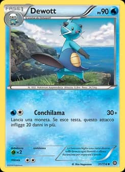 Dewott card in Italian