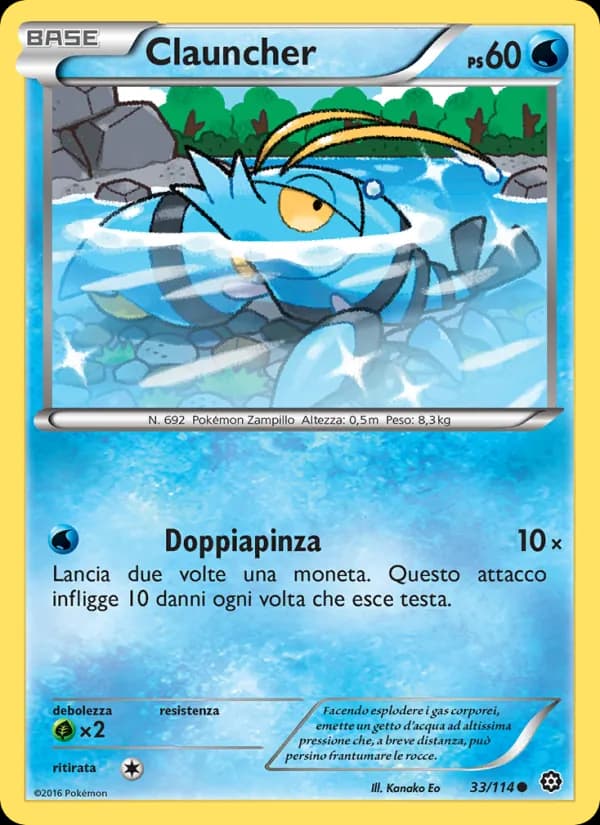 Clauncher card in Italian