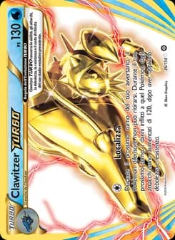 Clawitzer TURBO card in Italian