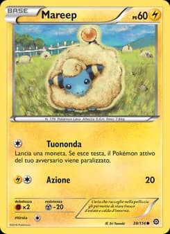 Mareep card in Italian