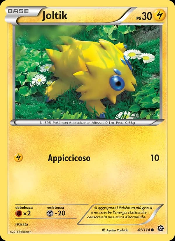 Joltik card in Italian