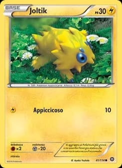 Joltik card in Italian