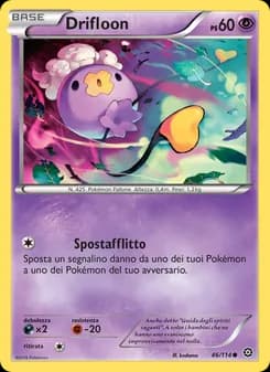 Drifloon card in Italian