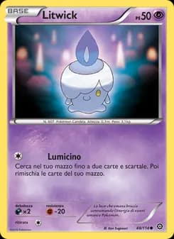 Litwick card in Italian