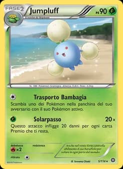 Jumpluff card in Italian
