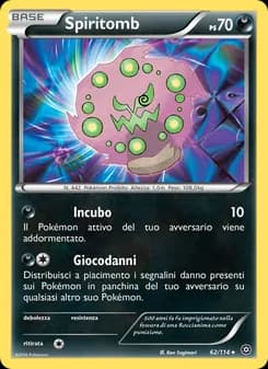 Spiritomb card in Italian