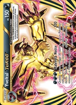 Yveltal TURBO card in Italian
