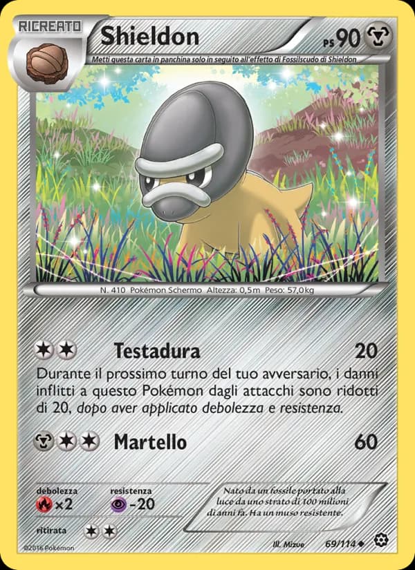 Shieldon card in Italian